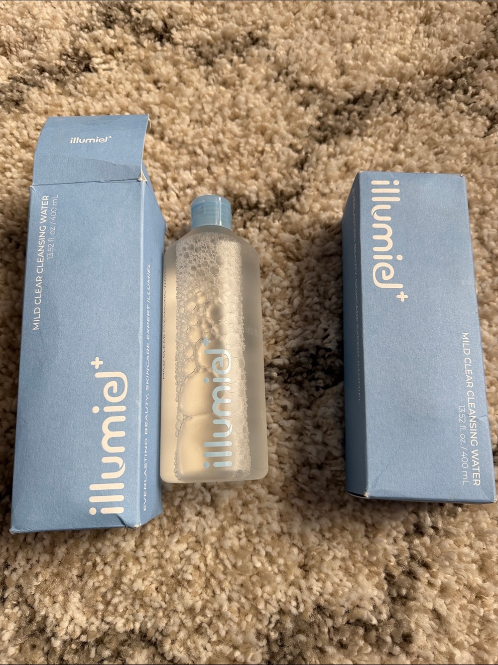 Mild Clear Cleansing Water — Light Blue